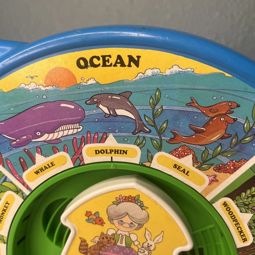 1989‎ VINTAGE MATTEL SEE 'N SAY MOTHER NATURE SAYS TOY  TESTED WORKS